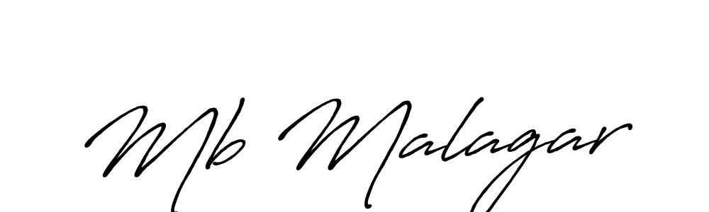 Antro_Vectra_Bolder is a professional signature style that is perfect for those who want to add a touch of class to their signature. It is also a great choice for those who want to make their signature more unique. Get Mb Malagar name to fancy signature for free. Mb Malagar signature style 7 images and pictures png