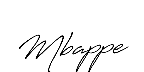 You should practise on your own different ways (Antro_Vectra_Bolder) to write your name (Mbappe) in signature. don't let someone else do it for you. Mbappe signature style 7 images and pictures png