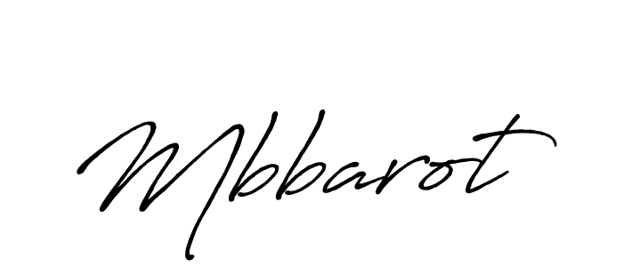 How to make Mbbarot signature? Antro_Vectra_Bolder is a professional autograph style. Create handwritten signature for Mbbarot name. Mbbarot signature style 7 images and pictures png