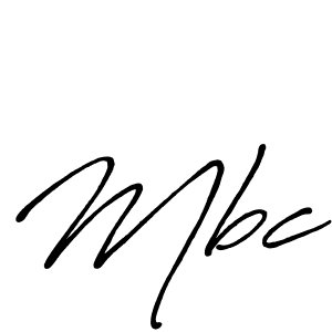 Also we have Mbc name is the best signature style. Create professional handwritten signature collection using Antro_Vectra_Bolder autograph style. Mbc signature style 7 images and pictures png