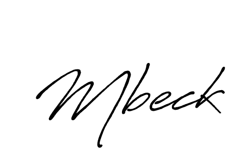 It looks lik you need a new signature style for name Mbeck. Design unique handwritten (Antro_Vectra_Bolder) signature with our free signature maker in just a few clicks. Mbeck signature style 7 images and pictures png