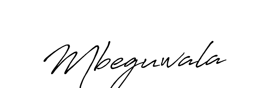 Create a beautiful signature design for name Mbeguwala. With this signature (Antro_Vectra_Bolder) fonts, you can make a handwritten signature for free. Mbeguwala signature style 7 images and pictures png