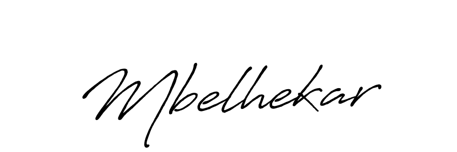 Also You can easily find your signature by using the search form. We will create Mbelhekar name handwritten signature images for you free of cost using Antro_Vectra_Bolder sign style. Mbelhekar signature style 7 images and pictures png