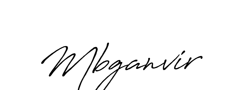 How to Draw Mbganvir signature style? Antro_Vectra_Bolder is a latest design signature styles for name Mbganvir. Mbganvir signature style 7 images and pictures png