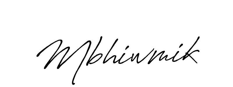 How to Draw Mbhiwmik signature style? Antro_Vectra_Bolder is a latest design signature styles for name Mbhiwmik. Mbhiwmik signature style 7 images and pictures png