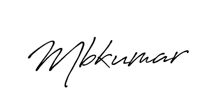 Make a beautiful signature design for name Mbkumar. Use this online signature maker to create a handwritten signature for free. Mbkumar signature style 7 images and pictures png