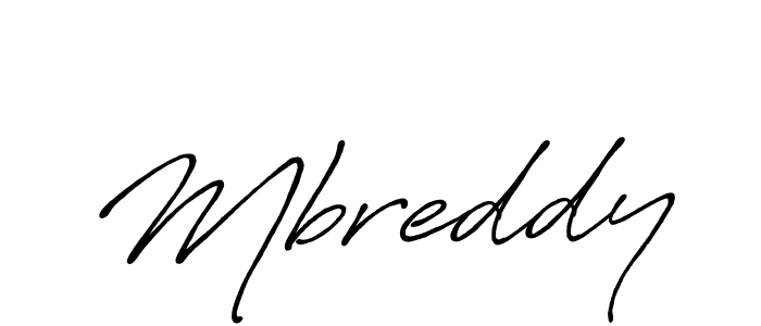Also You can easily find your signature by using the search form. We will create Mbreddy name handwritten signature images for you free of cost using Antro_Vectra_Bolder sign style. Mbreddy signature style 7 images and pictures png