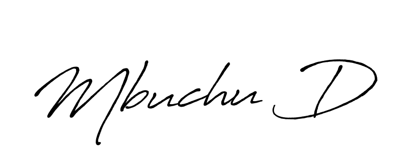 Best and Professional Signature Style for Mbuchu D. Antro_Vectra_Bolder Best Signature Style Collection. Mbuchu D signature style 7 images and pictures png