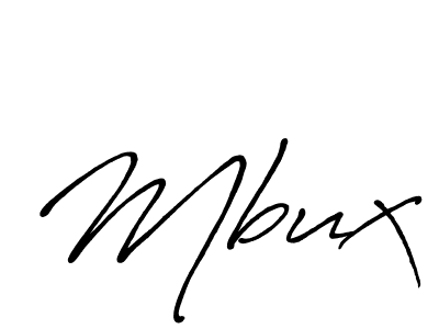You should practise on your own different ways (Antro_Vectra_Bolder) to write your name (Mbux) in signature. don't let someone else do it for you. Mbux signature style 7 images and pictures png