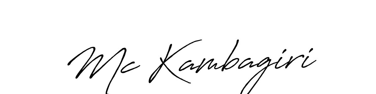 This is the best signature style for the Mc Kambagiri name. Also you like these signature font (Antro_Vectra_Bolder). Mix name signature. Mc Kambagiri signature style 7 images and pictures png