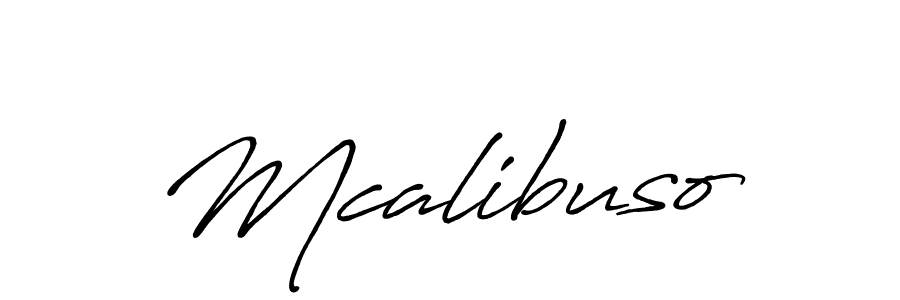 You should practise on your own different ways (Antro_Vectra_Bolder) to write your name (Mcalibuso) in signature. don't let someone else do it for you. Mcalibuso signature style 7 images and pictures png