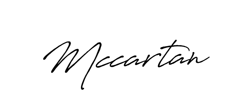 Make a beautiful signature design for name Mccartan. With this signature (Antro_Vectra_Bolder) style, you can create a handwritten signature for free. Mccartan signature style 7 images and pictures png