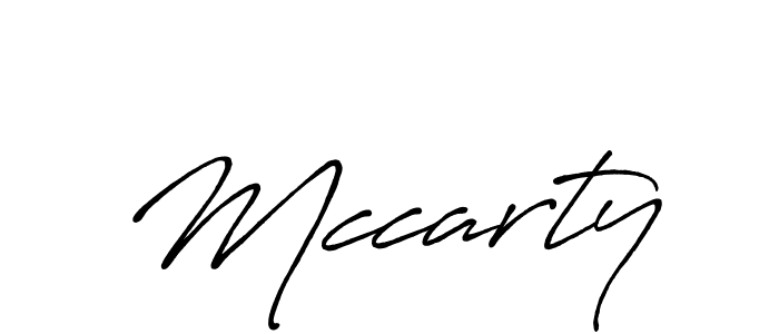 Create a beautiful signature design for name Mccarty. With this signature (Antro_Vectra_Bolder) fonts, you can make a handwritten signature for free. Mccarty signature style 7 images and pictures png