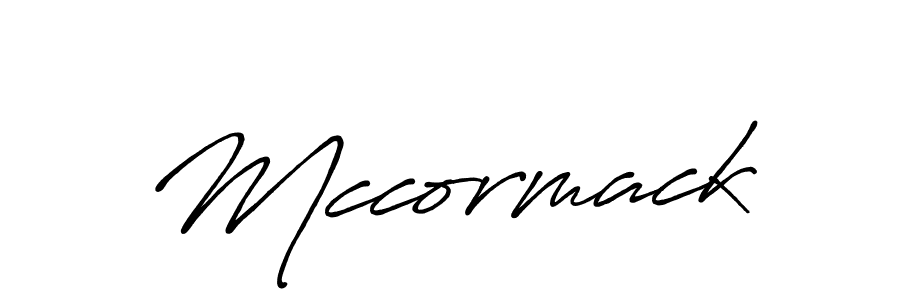 Make a beautiful signature design for name Mccormack. With this signature (Antro_Vectra_Bolder) style, you can create a handwritten signature for free. Mccormack signature style 7 images and pictures png