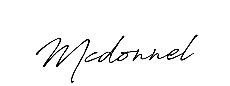 How to make Mcdonnel signature? Antro_Vectra_Bolder is a professional autograph style. Create handwritten signature for Mcdonnel name. Mcdonnel signature style 7 images and pictures png