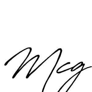 Create a beautiful signature design for name Mcg. With this signature (Antro_Vectra_Bolder) fonts, you can make a handwritten signature for free. Mcg signature style 7 images and pictures png