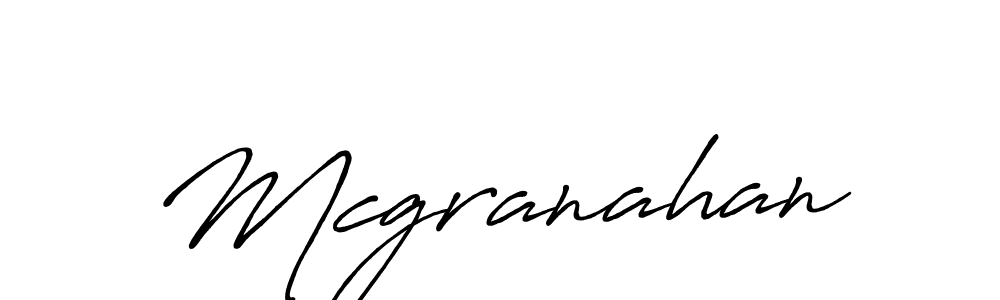 Design your own signature with our free online signature maker. With this signature software, you can create a handwritten (Antro_Vectra_Bolder) signature for name Mcgranahan. Mcgranahan signature style 7 images and pictures png