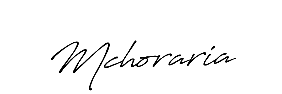 Also we have Mchoraria name is the best signature style. Create professional handwritten signature collection using Antro_Vectra_Bolder autograph style. Mchoraria signature style 7 images and pictures png