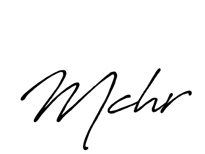 Also You can easily find your signature by using the search form. We will create Mchr name handwritten signature images for you free of cost using Antro_Vectra_Bolder sign style. Mchr signature style 7 images and pictures png