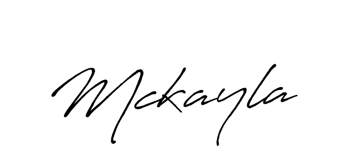 Create a beautiful signature design for name Mckayla. With this signature (Antro_Vectra_Bolder) fonts, you can make a handwritten signature for free. Mckayla signature style 7 images and pictures png