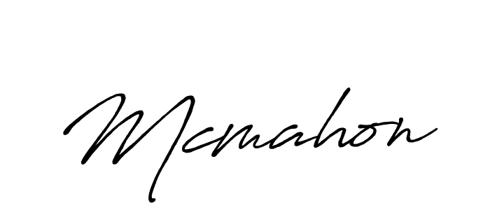 Use a signature maker to create a handwritten signature online. With this signature software, you can design (Antro_Vectra_Bolder) your own signature for name Mcmahon. Mcmahon signature style 7 images and pictures png