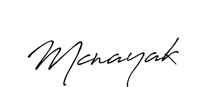 Also we have Mcnayak name is the best signature style. Create professional handwritten signature collection using Antro_Vectra_Bolder autograph style. Mcnayak signature style 7 images and pictures png