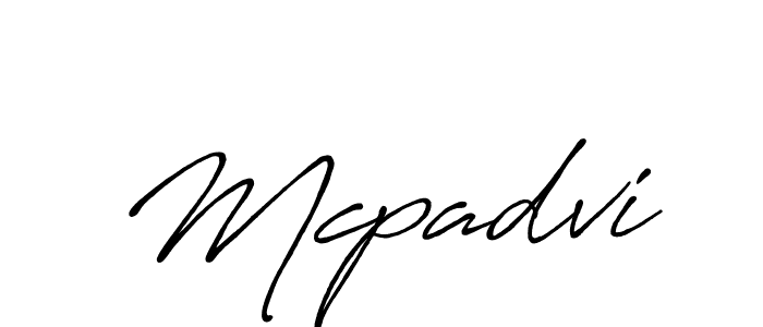 Here are the top 10 professional signature styles for the name Mcpadvi. These are the best autograph styles you can use for your name. Mcpadvi signature style 7 images and pictures png