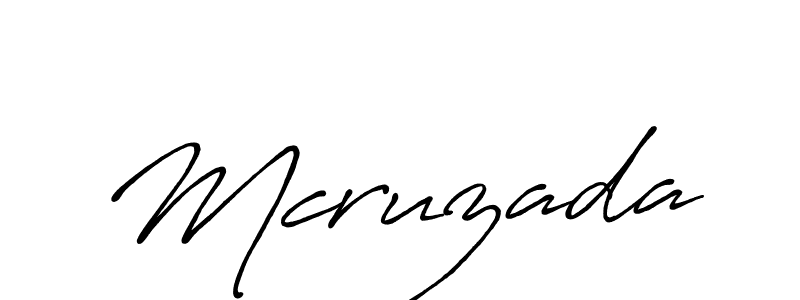 Once you've used our free online signature maker to create your best signature Antro_Vectra_Bolder style, it's time to enjoy all of the benefits that Mcruzada name signing documents. Mcruzada signature style 7 images and pictures png