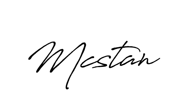 Best and Professional Signature Style for Mcstan. Antro_Vectra_Bolder Best Signature Style Collection. Mcstan signature style 7 images and pictures png