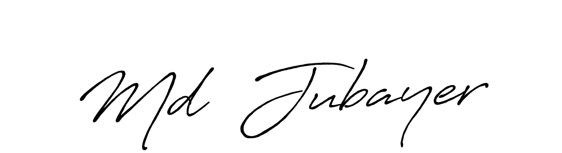 It looks lik you need a new signature style for name Md  Jubayer. Design unique handwritten (Antro_Vectra_Bolder) signature with our free signature maker in just a few clicks. Md  Jubayer signature style 7 images and pictures png