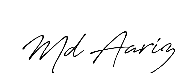 if you are searching for the best signature style for your name Md Aariz. so please give up your signature search. here we have designed multiple signature styles  using Antro_Vectra_Bolder. Md Aariz signature style 7 images and pictures png