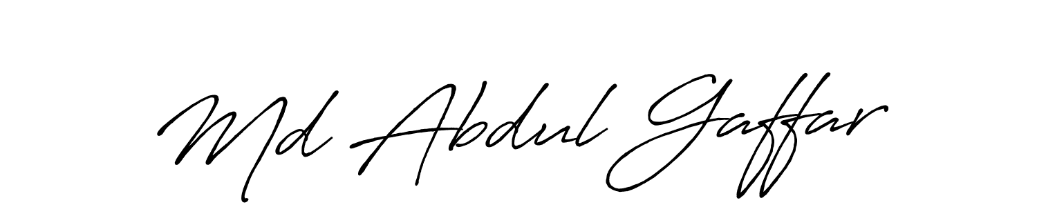 How to make Md Abdul Gaffar signature? Antro_Vectra_Bolder is a professional autograph style. Create handwritten signature for Md Abdul Gaffar name. Md Abdul Gaffar signature style 7 images and pictures png