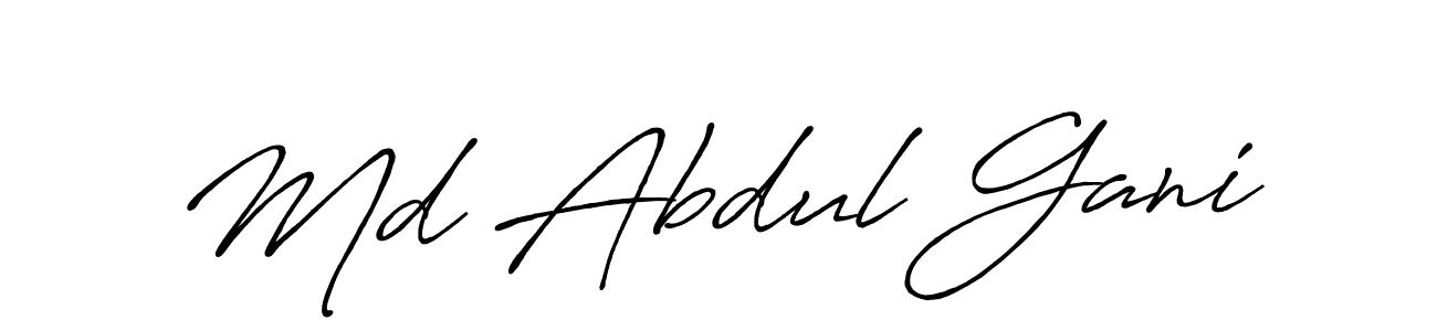 Make a beautiful signature design for name Md Abdul Gani. Use this online signature maker to create a handwritten signature for free. Md Abdul Gani signature style 7 images and pictures png