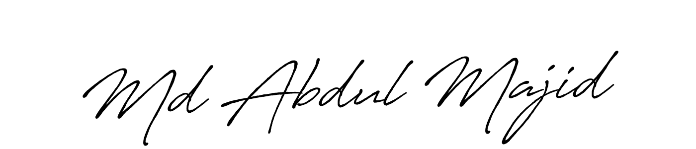 Similarly Antro_Vectra_Bolder is the best handwritten signature design. Signature creator online .You can use it as an online autograph creator for name Md Abdul Majid. Md Abdul Majid signature style 7 images and pictures png