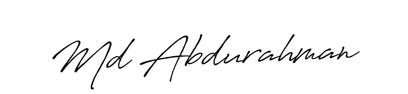 if you are searching for the best signature style for your name Md Abdurahman. so please give up your signature search. here we have designed multiple signature styles  using Antro_Vectra_Bolder. Md Abdurahman signature style 7 images and pictures png