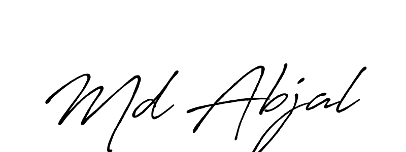 It looks lik you need a new signature style for name Md Abjal. Design unique handwritten (Antro_Vectra_Bolder) signature with our free signature maker in just a few clicks. Md Abjal signature style 7 images and pictures png