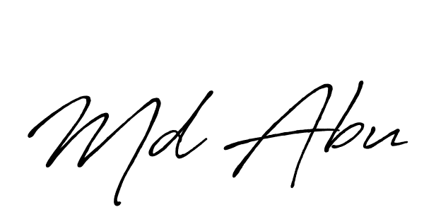 Best and Professional Signature Style for Md Abu. Antro_Vectra_Bolder Best Signature Style Collection. Md Abu signature style 7 images and pictures png