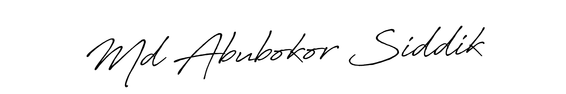 Similarly Antro_Vectra_Bolder is the best handwritten signature design. Signature creator online .You can use it as an online autograph creator for name Md Abubokor Siddik. Md Abubokor Siddik signature style 7 images and pictures png