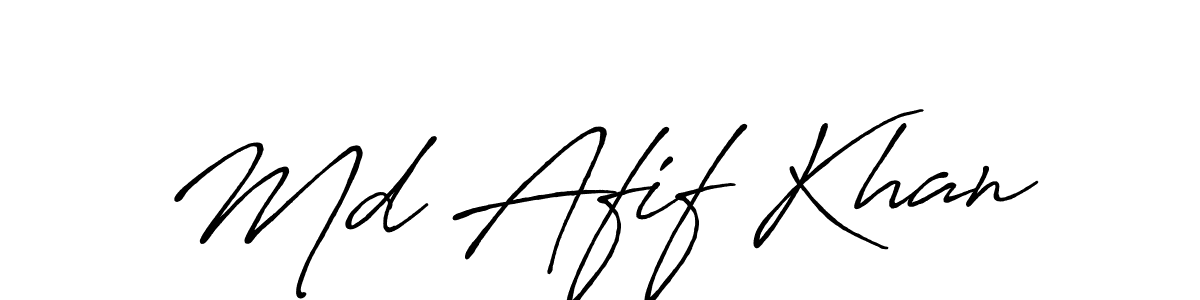 Make a beautiful signature design for name Md Afif Khan. Use this online signature maker to create a handwritten signature for free. Md Afif Khan signature style 7 images and pictures png