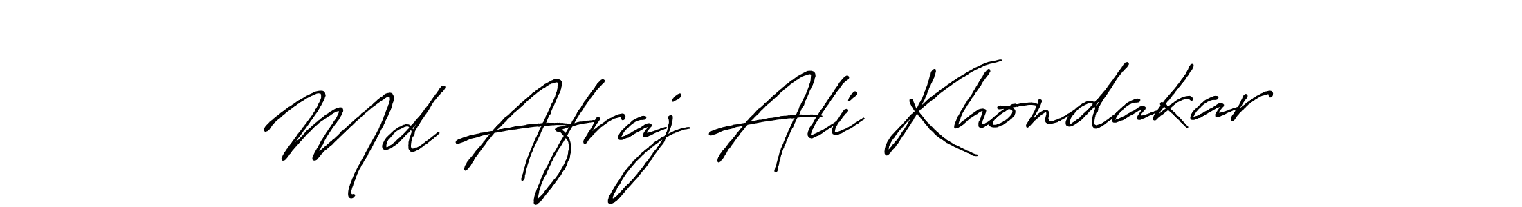 Make a short Md Afraj Ali Khondakar signature style. Manage your documents anywhere anytime using Antro_Vectra_Bolder. Create and add eSignatures, submit forms, share and send files easily. Md Afraj Ali Khondakar signature style 7 images and pictures png