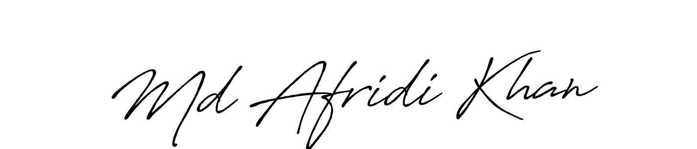 You should practise on your own different ways (Antro_Vectra_Bolder) to write your name (Md Afridi Khan) in signature. don't let someone else do it for you. Md Afridi Khan signature style 7 images and pictures png