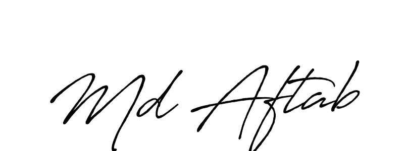 This is the best signature style for the Md Aftab name. Also you like these signature font (Antro_Vectra_Bolder). Mix name signature. Md Aftab signature style 7 images and pictures png