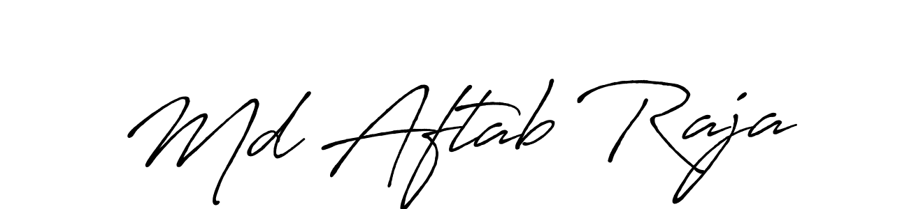 Similarly Antro_Vectra_Bolder is the best handwritten signature design. Signature creator online .You can use it as an online autograph creator for name Md Aftab Raja. Md Aftab Raja signature style 7 images and pictures png