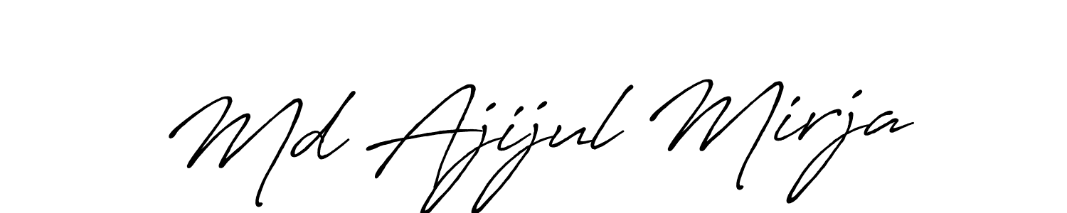 See photos of Md Ajijul Mirja official signature by Spectra . Check more albums & portfolios. Read reviews & check more about Antro_Vectra_Bolder font. Md Ajijul Mirja signature style 7 images and pictures png