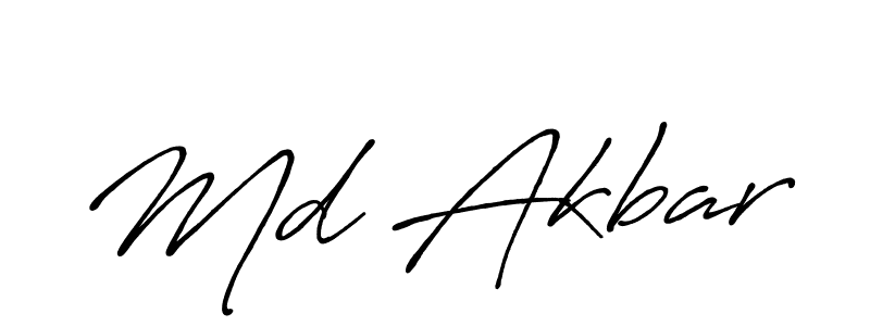 Once you've used our free online signature maker to create your best signature Antro_Vectra_Bolder style, it's time to enjoy all of the benefits that Md Akbar name signing documents. Md Akbar signature style 7 images and pictures png