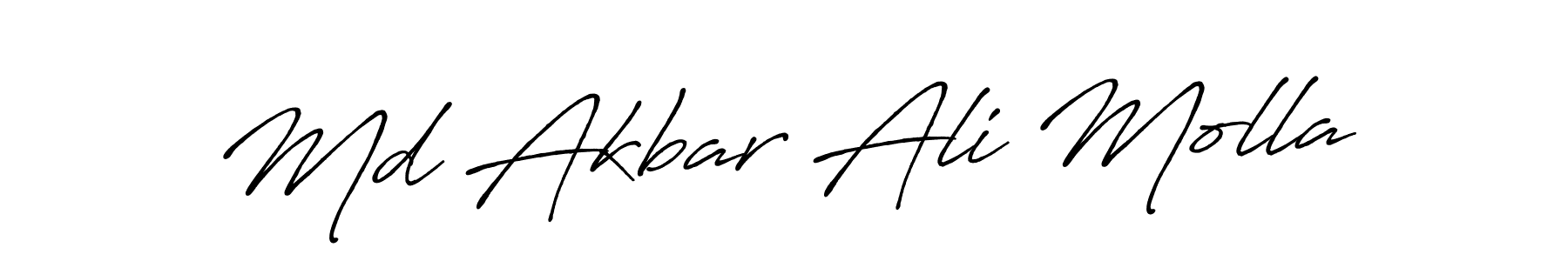 Similarly Antro_Vectra_Bolder is the best handwritten signature design. Signature creator online .You can use it as an online autograph creator for name Md Akbar Ali Molla. Md Akbar Ali Molla signature style 7 images and pictures png