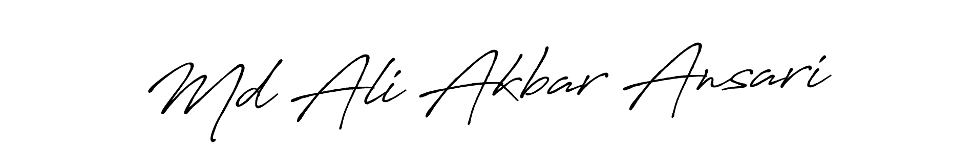 You should practise on your own different ways (Antro_Vectra_Bolder) to write your name (Md Ali Akbar Ansari) in signature. don't let someone else do it for you. Md Ali Akbar Ansari signature style 7 images and pictures png