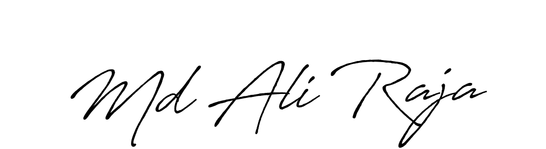 Use a signature maker to create a handwritten signature online. With this signature software, you can design (Antro_Vectra_Bolder) your own signature for name Md Ali Raja. Md Ali Raja signature style 7 images and pictures png