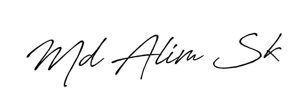 Similarly Antro_Vectra_Bolder is the best handwritten signature design. Signature creator online .You can use it as an online autograph creator for name Md Alim Sk. Md Alim Sk signature style 7 images and pictures png