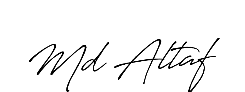 Similarly Antro_Vectra_Bolder is the best handwritten signature design. Signature creator online .You can use it as an online autograph creator for name Md Altaf. Md Altaf signature style 7 images and pictures png